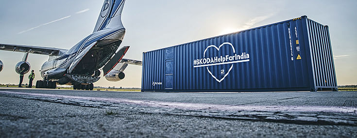 Skoda’s purchasing and logistics races to help India fight the pandemic